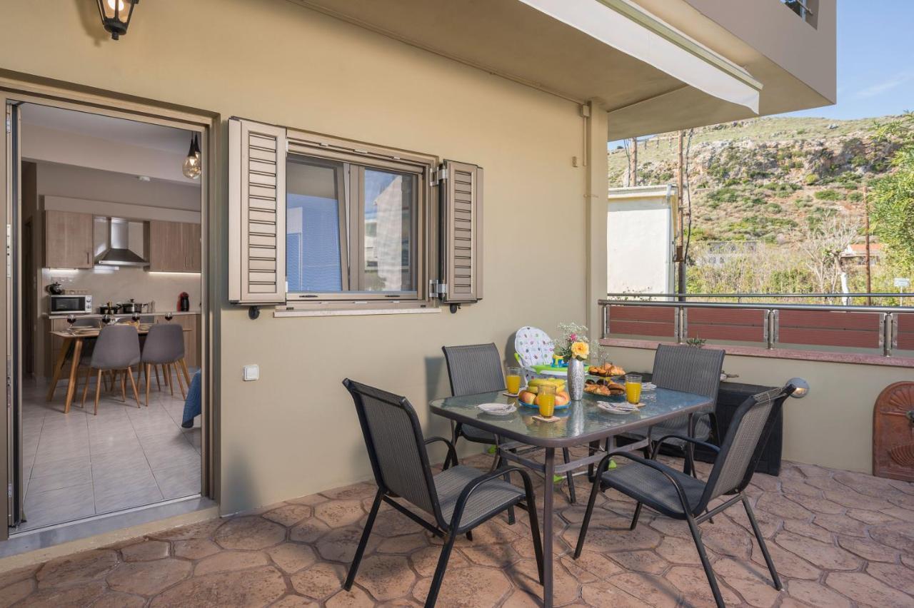Floral Beach Apt With Lux Extras & Special Treats Kolymbari Exterior foto