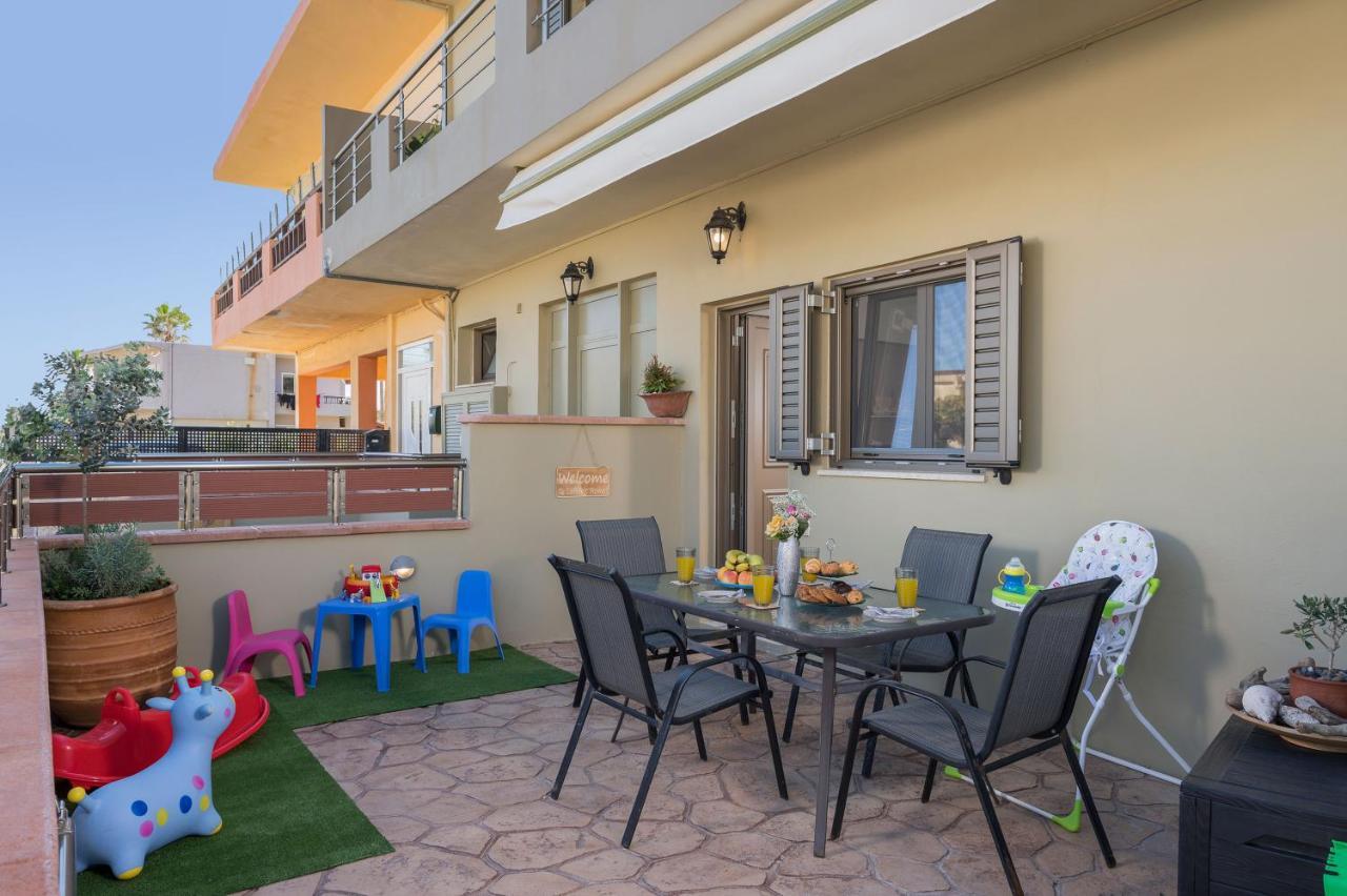 Floral Beach Apt With Lux Extras & Special Treats Kolymbari Exterior foto